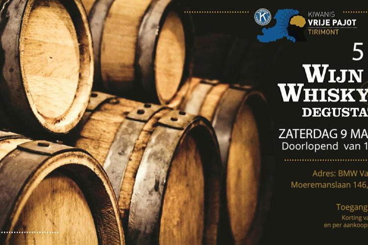 Uitnodiging wijn- en whiskydegustatie 2024