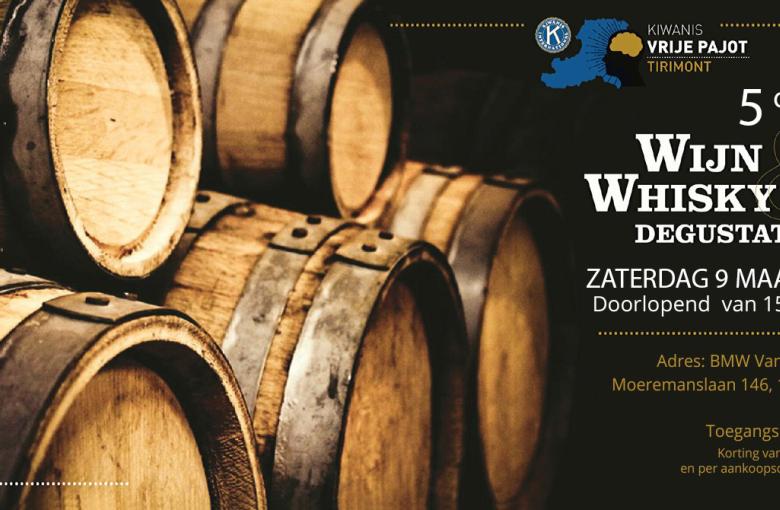 Uitnodiging wijn- en whiskydegustatie 2024